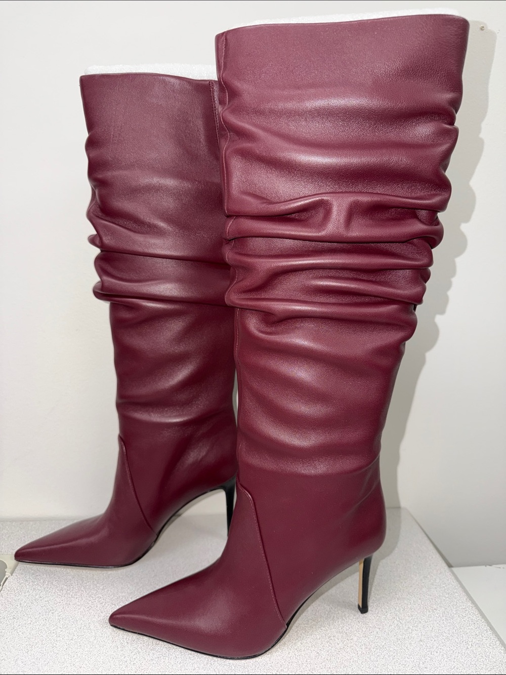 Michael Kors Dawn Leather Boots